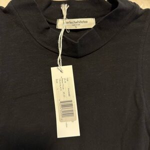 Perfect White Tee Black Gracie Tank Top